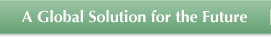 A Global Solution for the Future